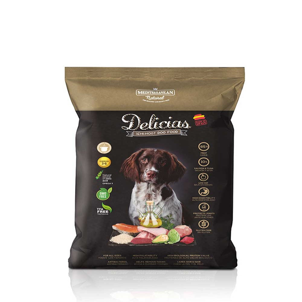 Delicias Alimento Semiumido Per Cani 1,5kg - SuiteForPets