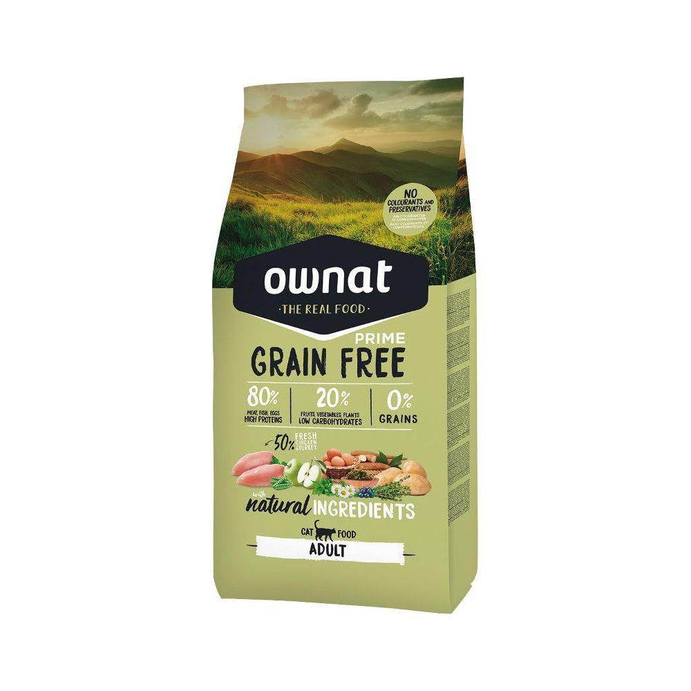 OWNAT PRIME Grain Free Adult senza cereali pollo & tacchino per gatti adulti - SuiteForPets