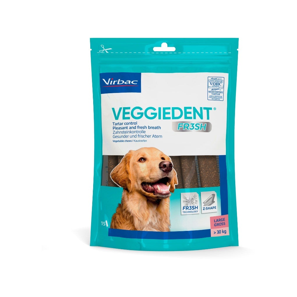VIRBAC VeggieDent Fresh snack dentali - SuiteForPets