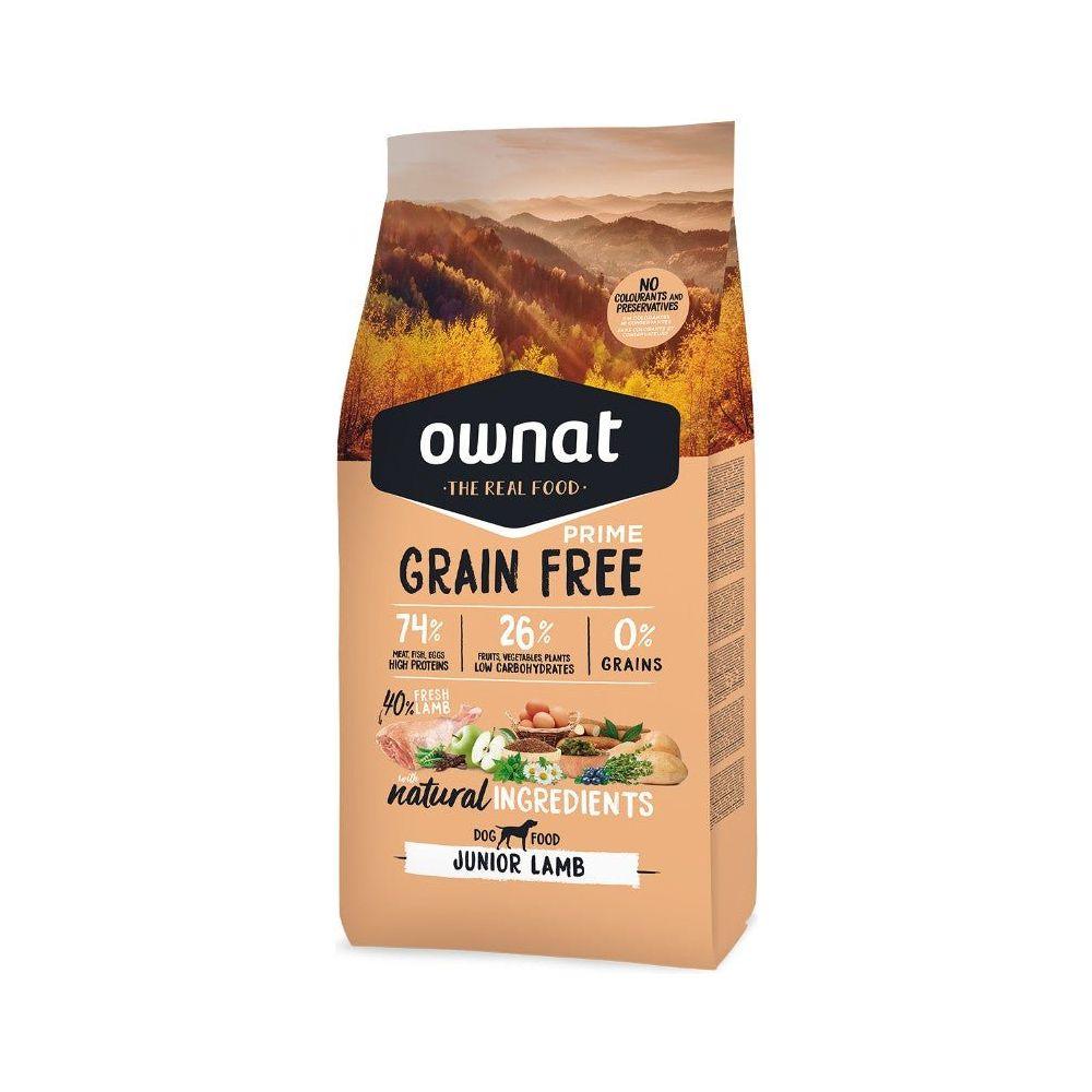 OWNAT PRIME Grain Free Junior senza cereali con agnello per cuccioli - SuiteForPets