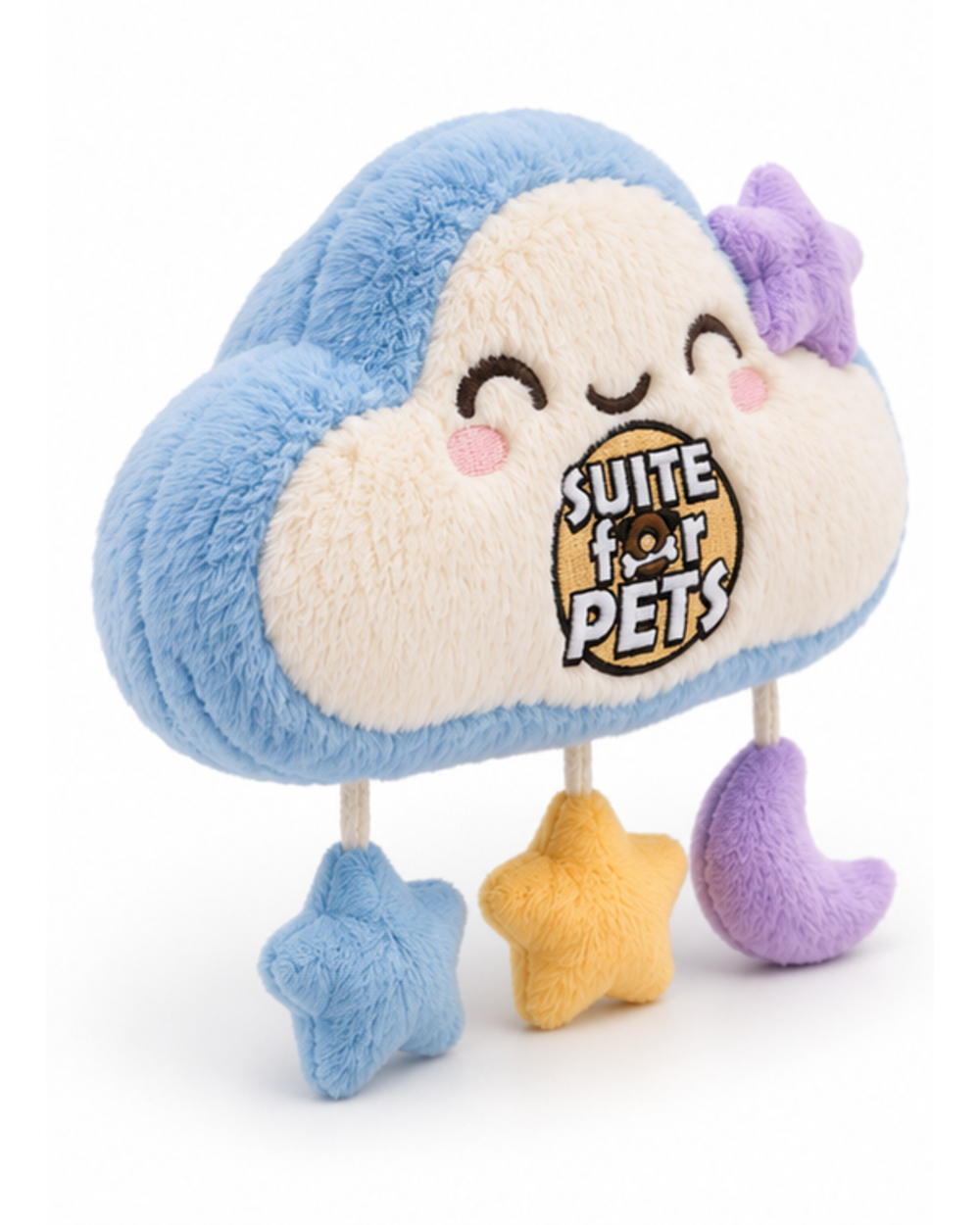 Suite For Pets Plush Cloud Hanging Toy – Stars and Moon - Image 4