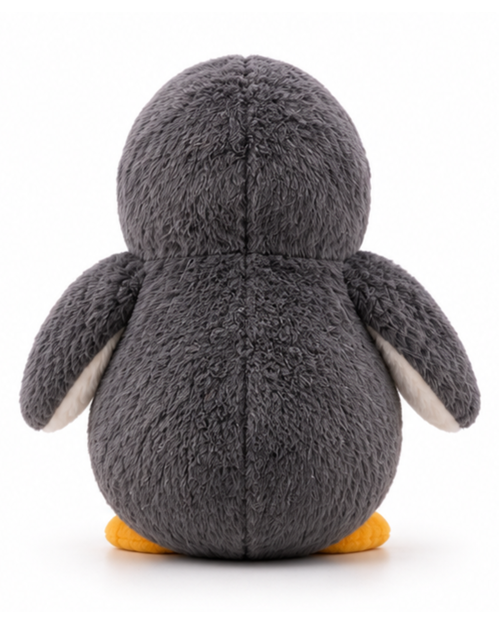 Suite For Pets Cute Penguin Plush Dog Toy – Soft Stuffed Animal Cuddle & Interactive Play Toy for Dogs, Gray & White - Image 2